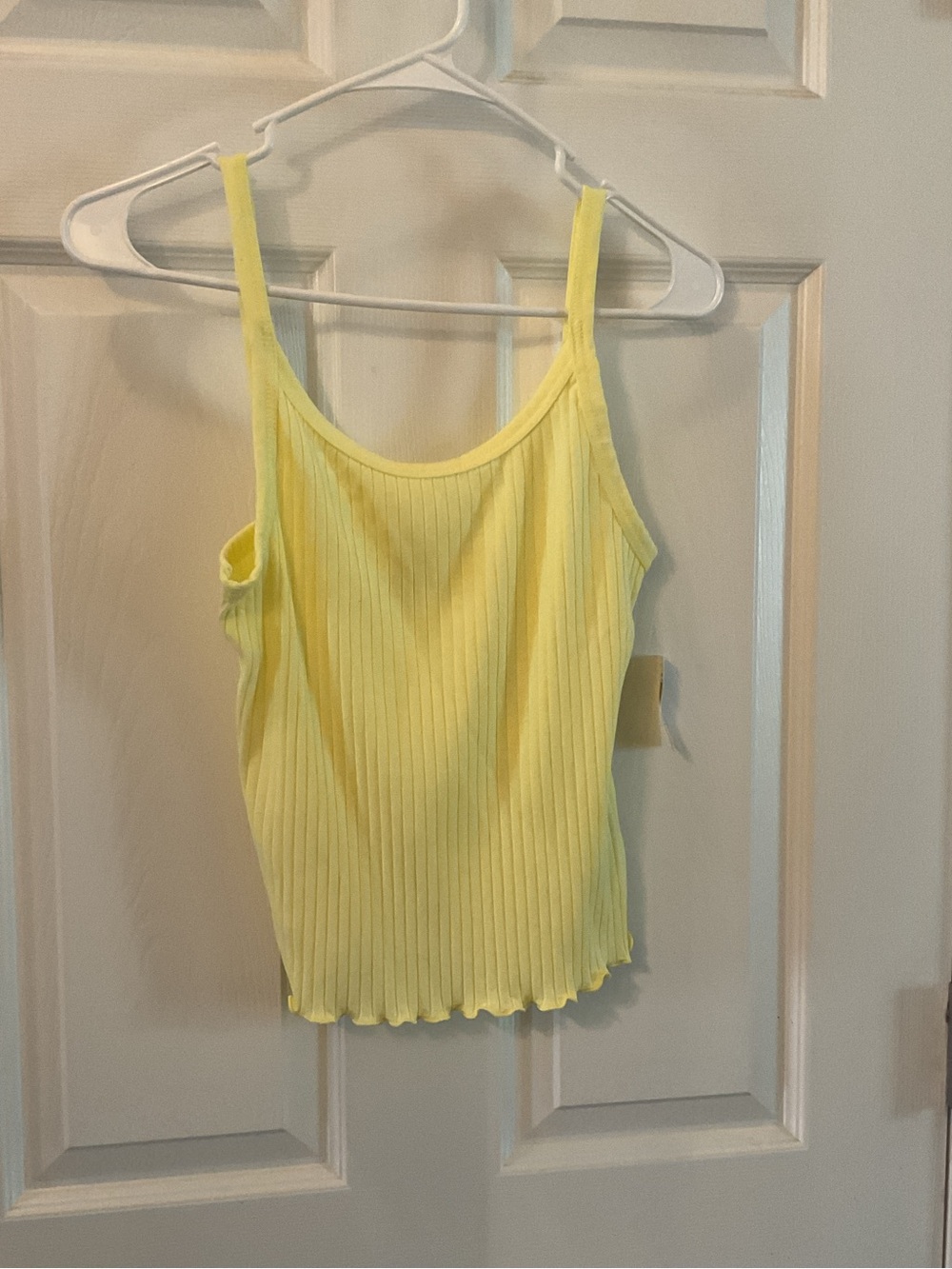 Old Navy NWT Tall Small Butter Yellow Tank Top